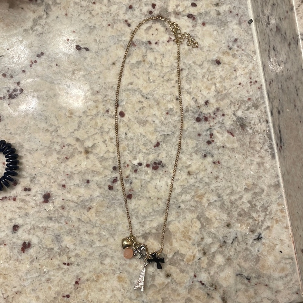 Eiffel tower necklace PRICE DROP